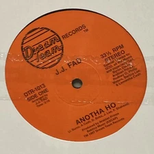 SEALED J.J. FAD ANOTHA HO SUPERSONIC VOCALS 12" 1987 DREAM TEAM RECORDS DTR-1013