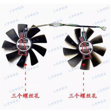 Graphics Card Fan For LEADTEK/MANLI RTX3070 8GB WinFast HURRICANE Parts