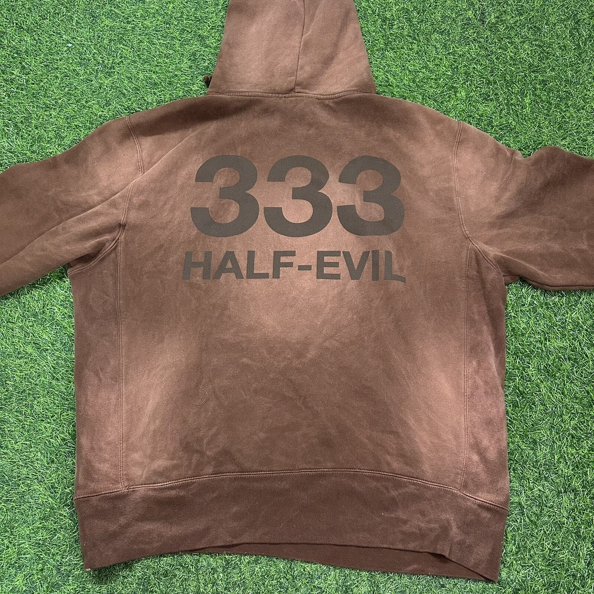 Half Evil 333 TOFFEE Brown Mocha Hoodie Size XL | eBay