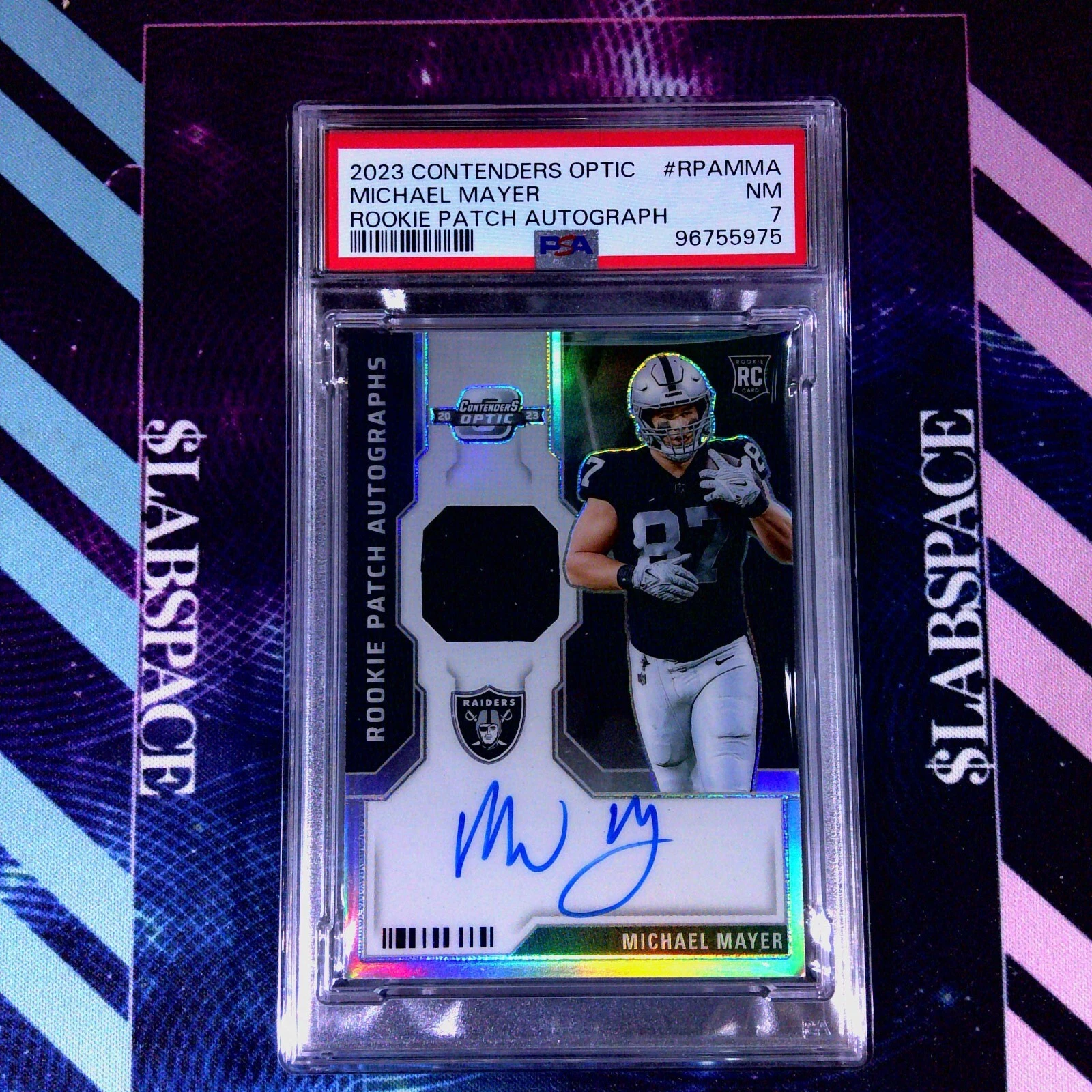 Michael Mayer Panini Contenders Optic Rookie Patch Autographs #RPAMMA Base