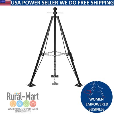 Gooseneck Tripod Stabilizer for 5th Wheel or Trailer, 2-5/16 inch