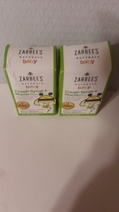 2 Zarbee S Naturals Baby Cough Syrup Mucus Agave Ivy Leaf
