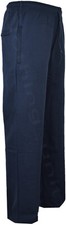 Image of Boys Girls Kids Children Joggers School Jogging Bottoms PE Fleece Pant Open Hem