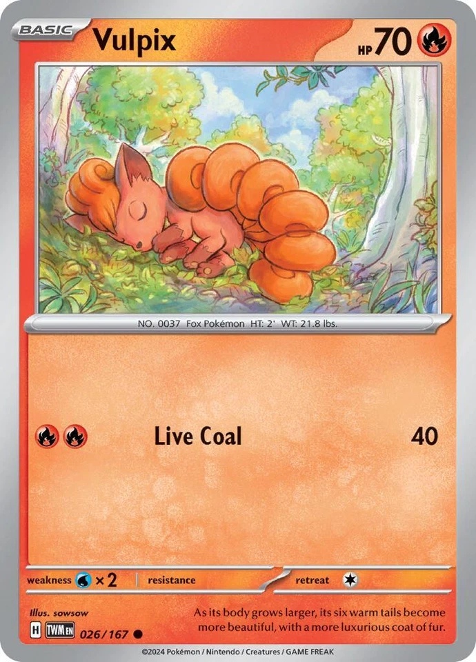 Vulpix 026/167 Sv06: Twilight Masquerade