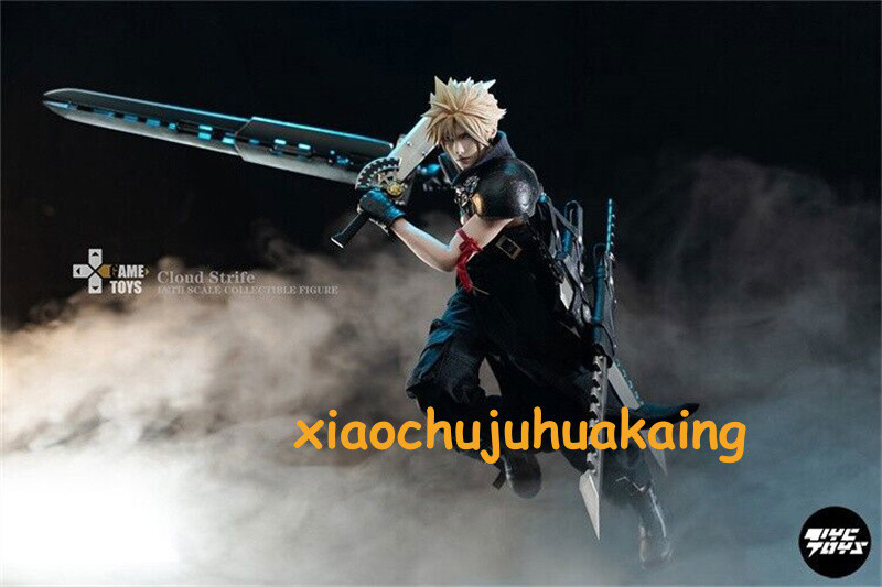 IN STOCK GAMETOYS 1/6 Cloud Strife & Fenrir GT-006C Action