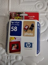 HP 58 Inkjet Photo Ink Cartridges C6658AN NEW Genuine Factory Sealed EXP 2005