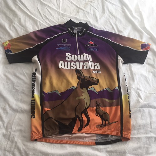 "Maillot de ciclismo Bianchi, Australia Meridional, pecho L-40""" - Imagen 3 de 8