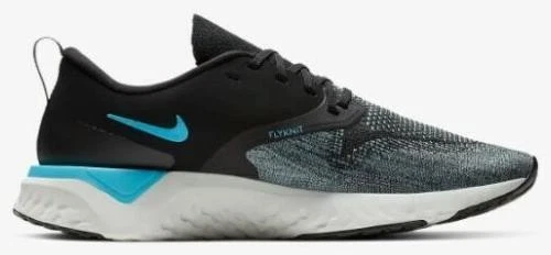 Nike Odyssey React 2 Flyknit Black Aviator Grey