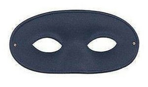 Para Hombre Grande Antifaz Negro Baile De Mascaras Antifaz De Disfraz Ebay