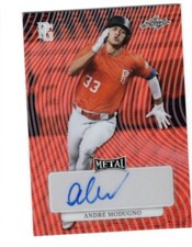 2023 Leaf Perfect Game Andre Modugno Red Wave Prismatic Auto RC /5