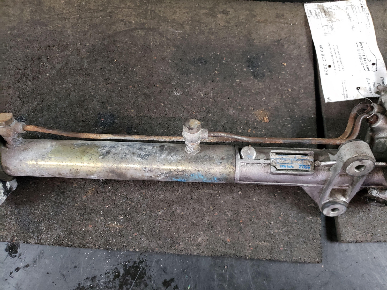 04-12 MASERATI QUATTROPORT POWER STEERING RACK & PINION 66K MILES