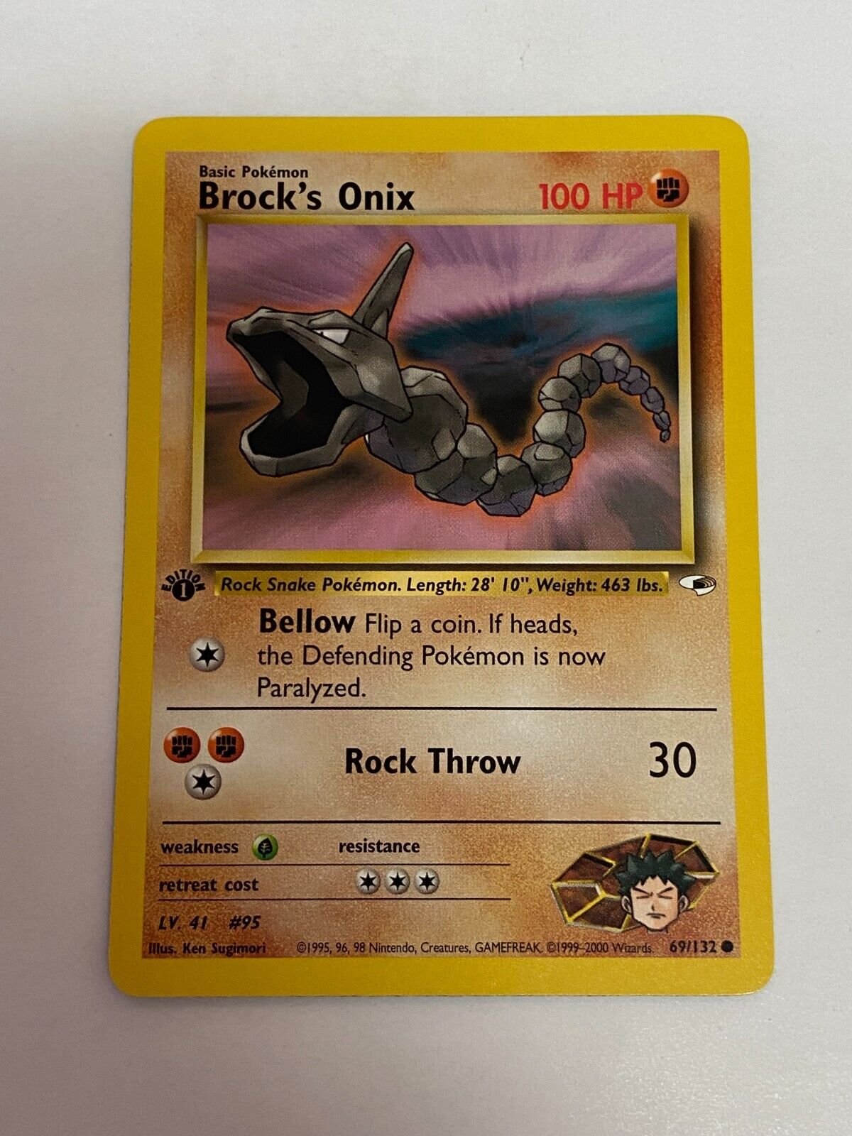 Pokémon GO TCG Onix Common Card 036/078 NM