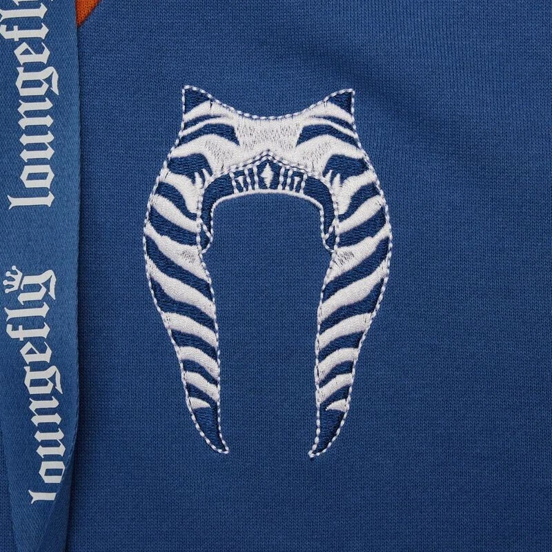 Sudadera con Capucha Loungefly Star Wars Ahsoka Tano - Unisex Talla L - Retirada - Nueva con Etiquetas Foto 2 de 4