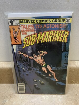 Vintage 80' Marvel The Sub-Mariner ''Tales To Astonish'' No.7 Marvel Comics Group