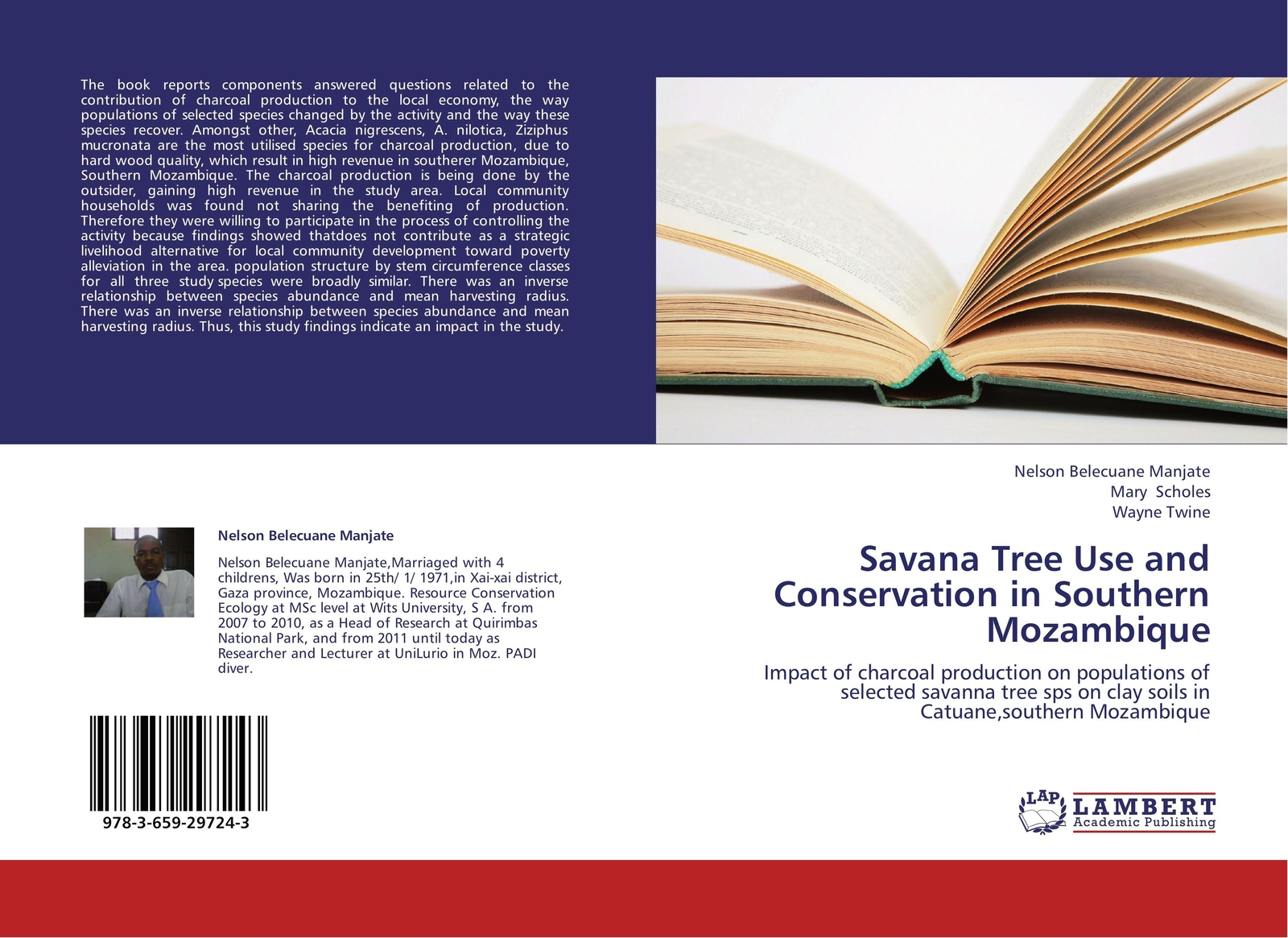 Thumbnail - Nelson Belecuane Manjate (u. A.) | Savana Tree Use And Conservation