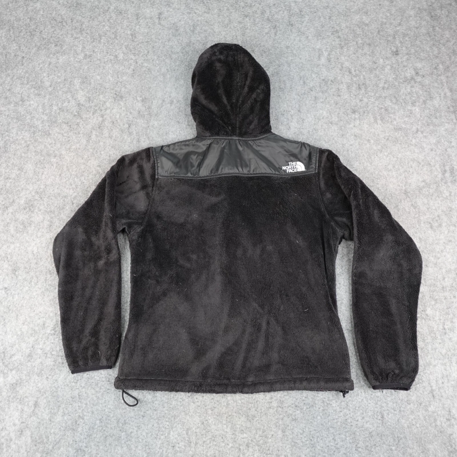 north-face denali hooded full zip fleece hoodie jacket