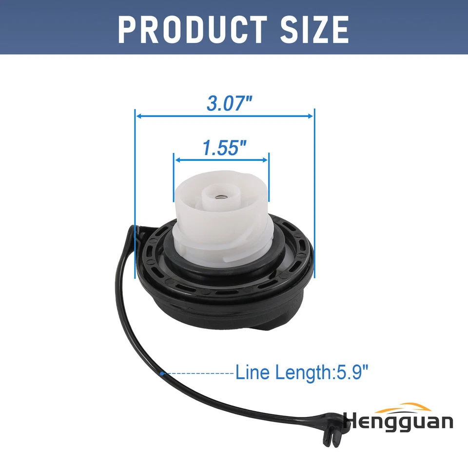 NEW Gas/ Fuel Cap  31010-3L600U Fit For Kia Sedona Rio Soul Optima 2001-2022 - Image 4 of 4