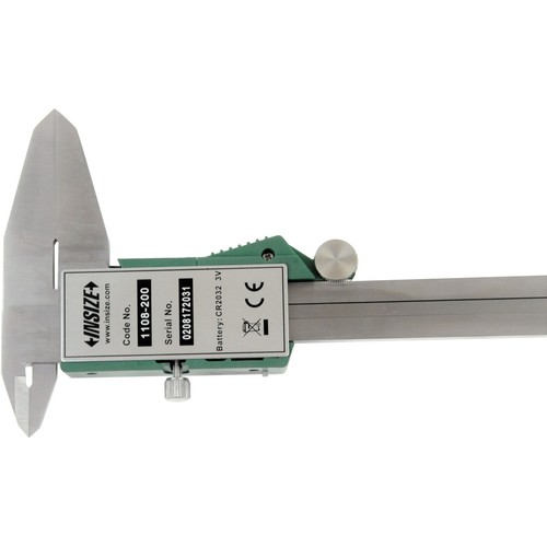 Insize Digital Caliper 0- 200mm / 0-8" Range Series 1108-200 - Picture 7 of 9