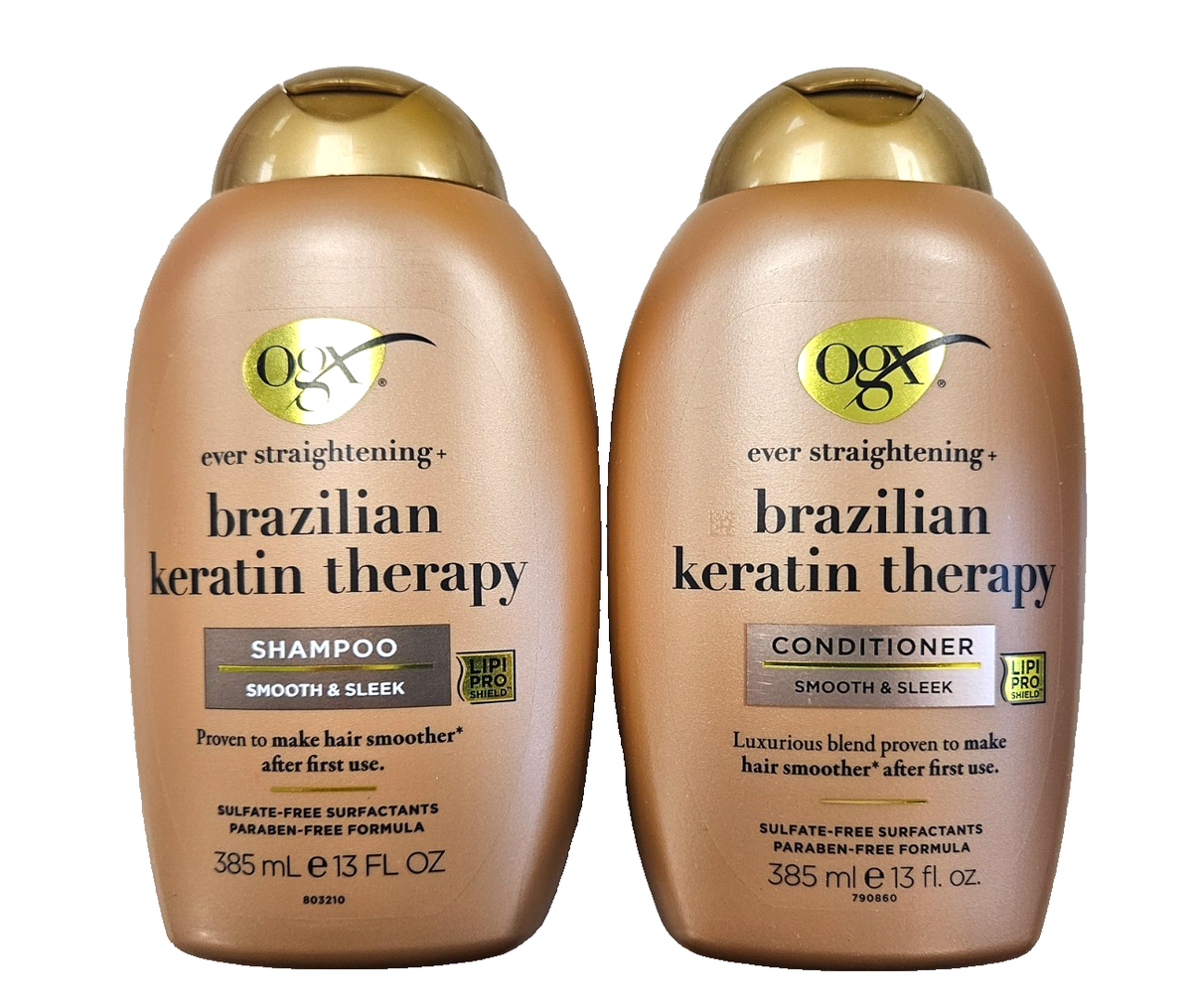 OGX Shampoo & Conditioner BRAZILIAN KERATIN THERAPY 13oz each