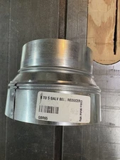 Duct reducer 6 to 5, 6 x 5, 5 x 6 Single Wall 