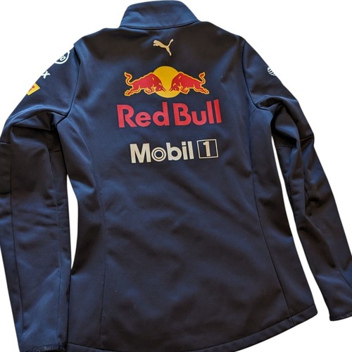 PUMA Red Bull Racing Team Softshell Jacket Women Small Aston Martin F1 Formula 1 - Picture 8 of 17