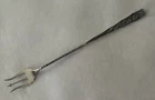 ORCHIDS by Towle Sterling Silver Long Handled Pickle Fork 8-1/8"