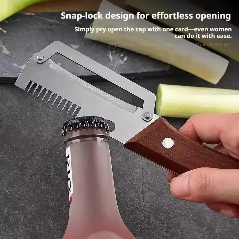 NUEVO 2 en 1 Pelador de Verduras Multifuncional para Cocina Pelador de Acero Inoxidable