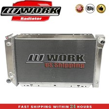 Aluminum Radiator For 1980-1984 83 Ford F150 F250 F350 Bronco 5.0 5.8L 7.5L V8 w
