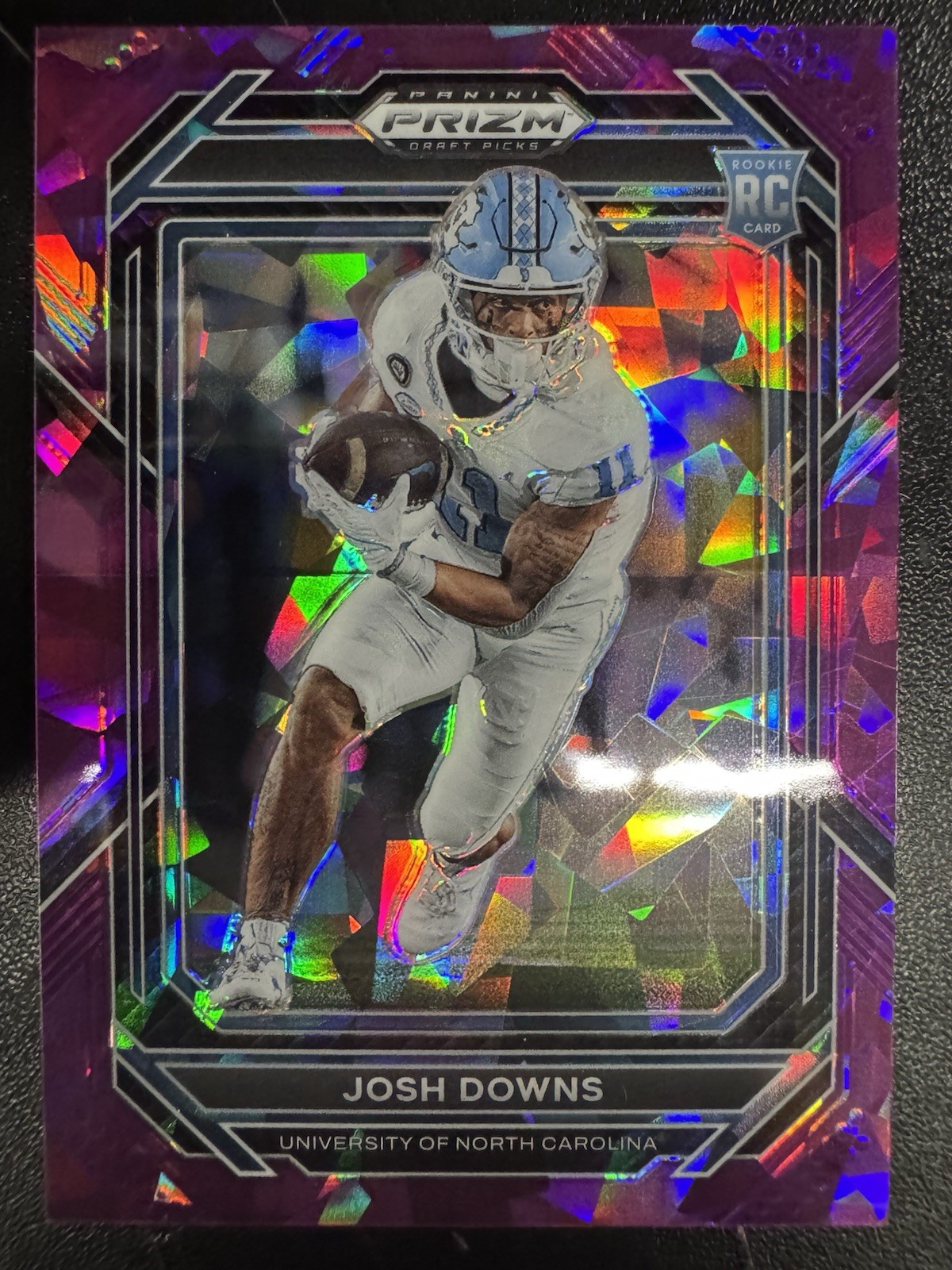 2023 Panini Prizm Draft Picks - Josh Downs #139 Purple Ice /149