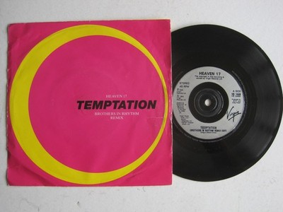 HEAVEN 17 - TEMPTATION - 7'' 45 rpm vinyl record