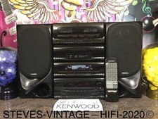 Kenwood UD-700 HIFI COMPONENT SYSTEM CD,RADIO,TAPE,AMP + SPEAKERS/REMOTE L@@K.!!