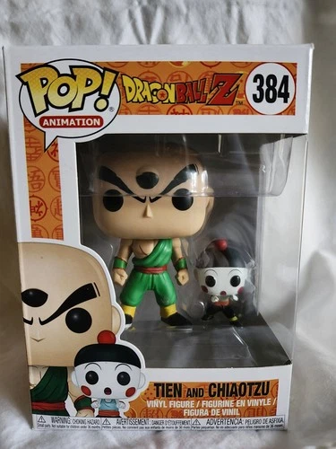 Funko Pop! Vinyl: Dragon Ball Z Tien and Chiaotzu #384 New W/Protector