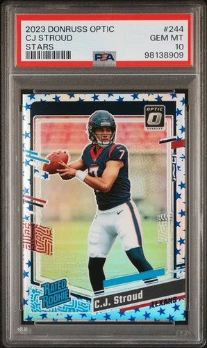 2023 Panini Donruss Optic - Rated Rookie C.J. Stroud #244 Stars Prizm (RC)