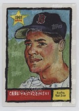 2024 Spotlight By Andy Friedman Topps Logo Laminate 18/25 Carl Yastrzemski 4f5
