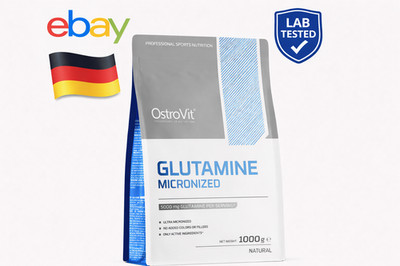 OstroVit L Glutamin Pulver 1000 g vegan 200 Portionen Aminosaeure Sport Qualitae