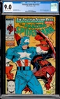 Amazing Spider-Man #323 Marvel Comics 1989 Captain America Appearance CGC 9.0