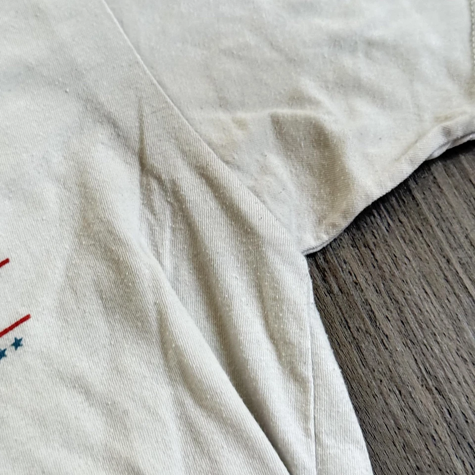 Camiseta WWE Flair '92 Savage Para Hombres Blanca Gráfica de Lucha Wooooo Yeah 1992 Camiseta Foto 4 de 4