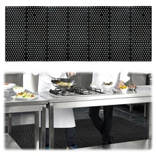 tonchean Commercial Kitchen Floor Mats - Heavy Duty Rubber Mat with Drainage ...