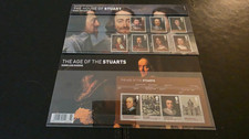 2010 Royal Mail Presentation Pack No 443 The House of Stuart plus mini-sheet