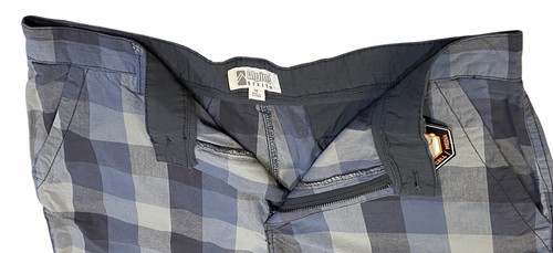 Alpine Design Men’s Plaid Blue Shorts Size 40 New With Tags - Picture 2 of 3