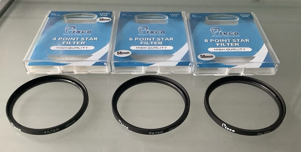 Pixco 4/6&8 Point Star Filters 58mm - Image 3 of 4