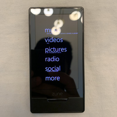Microsoft Zune HD Black ( 32 GB ) Digital Media Player for sale
