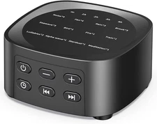Sleepbox Sleep White Noise Sound Machines with 25 Soothing Sounds 36 Black 