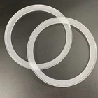 2-6.5" Acrylic Transparent Speaker Ring Speaker Mounting Spacer Ring 7mm Thick