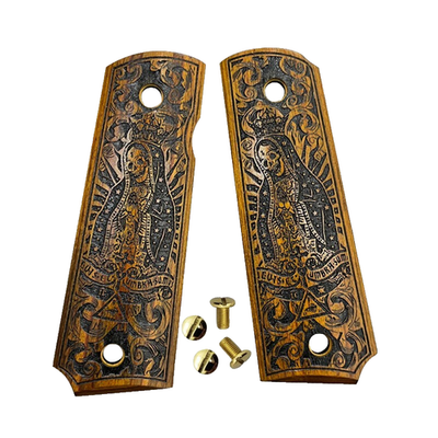 1911 Grips Full-Size Custom Grips fits Colt Springfield Engraved