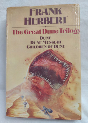 The Great DUNE TRILOGY by Herbert Gollancz 1979 Dune Messiah Children Hardcover