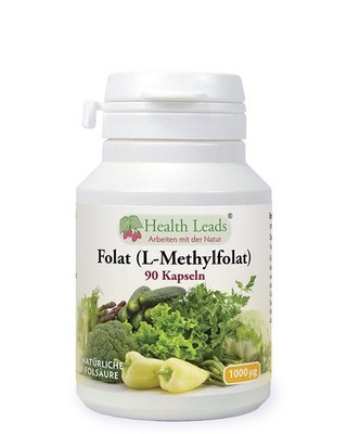 HEALTH LEADS FOLAT 1000MCG X 90 KAPSELN