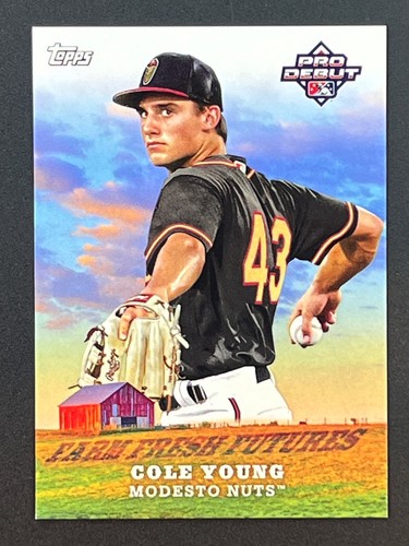 Cole Young 2023 Topps Pro Debut Farm Fresh Futures #FF-16 Mariners - Bild 1 von 2