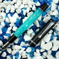 Conklin Duragraph Fountain Pen, Turquoise Nights, New in Box