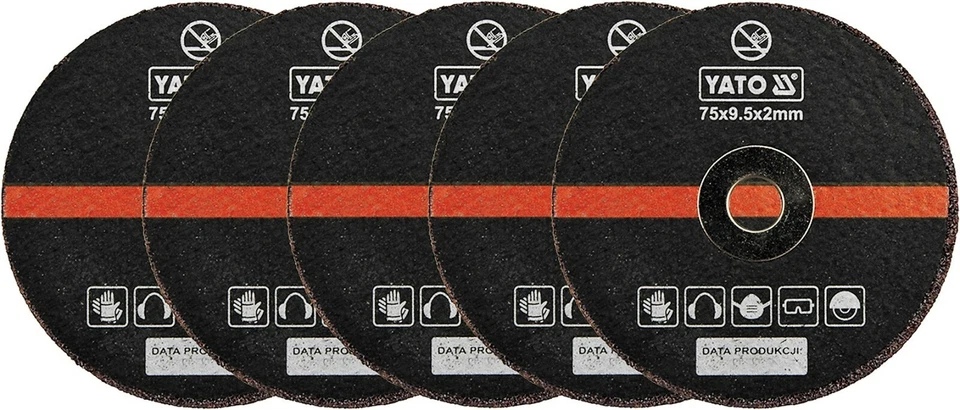 Mini Trennscheiben 75 mm Metall Stahl Flexscheiben Winkelschleifer 10 Stück - Bild 2 von 2